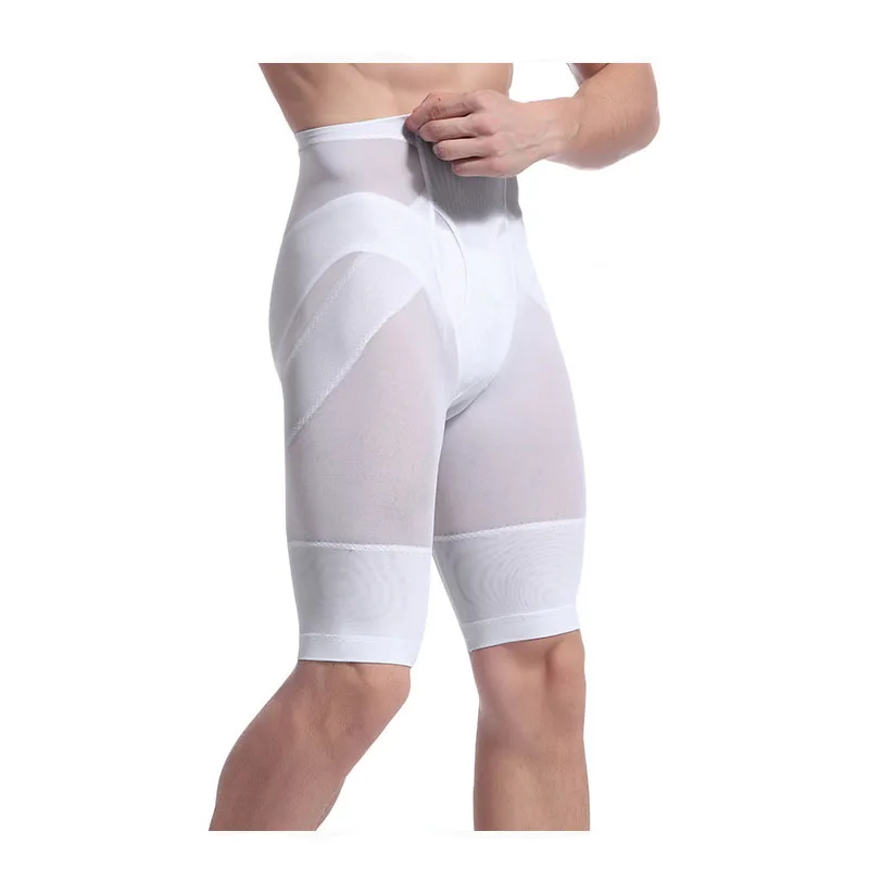 NY025 стиль Мужские ягодицы подтягивающие пластиковые ноги формирующие Slim Fit Короткие Формирующие брюки