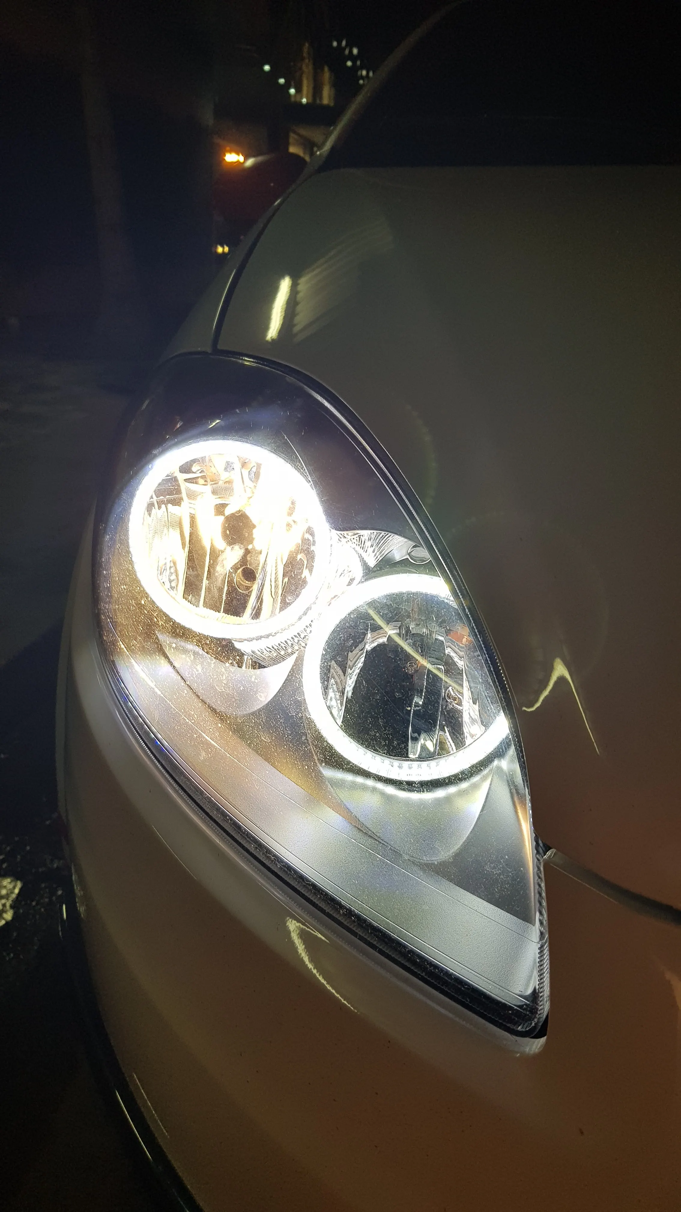 Remoto para Fiat Mais Recente Farol Multi-cor Led Anjo Olhos Auréola Anel Olho Drl rf Controle Linea 2007-2020 Acessórios Rgb 9 Mais recente farol multi-cor rgb led anjo
