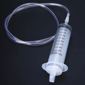 

100ml & 90cm Syringe Hypodermic Feeding Syringe 1Pc Large Tube For Feeding Ink Cartridge DIY Dosing Of Inks