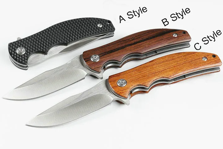 ZT0606 Тактический Складной нож 440C Лезвие G10/деревянная ручка для кемпинга выживания карманный нож шарикоподшипник Флиппер открытый боевой нож