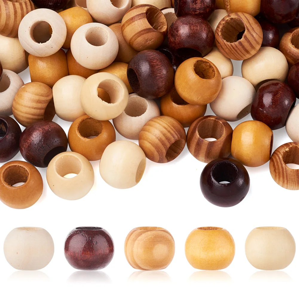 Amazon Large Wooden Beads Uk Assorted Wooden Beads Tub: 150g From