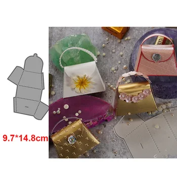 

Cutting Dies New Dies Lady's Handbags Die Cuts Metal Cutting Dies for DIY Scrapbooking Paper Decorative DIY Crafts Embossing