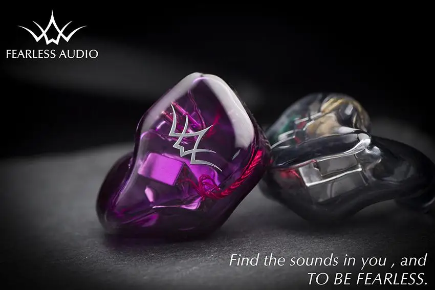 Fearless Audio Crystal Pearl 2BA Knowles Drivers In Ear Earphones HiFi Audiophile Monitor with 0 78mm 2Pin Detachable Cable IEMS