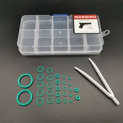 High Quality Airsoft PCP Socket Chemigum O-Rings Green Gasket Replacements  For GBB KUBLAI WE TM KJW Glock g17 Gelball Blaster