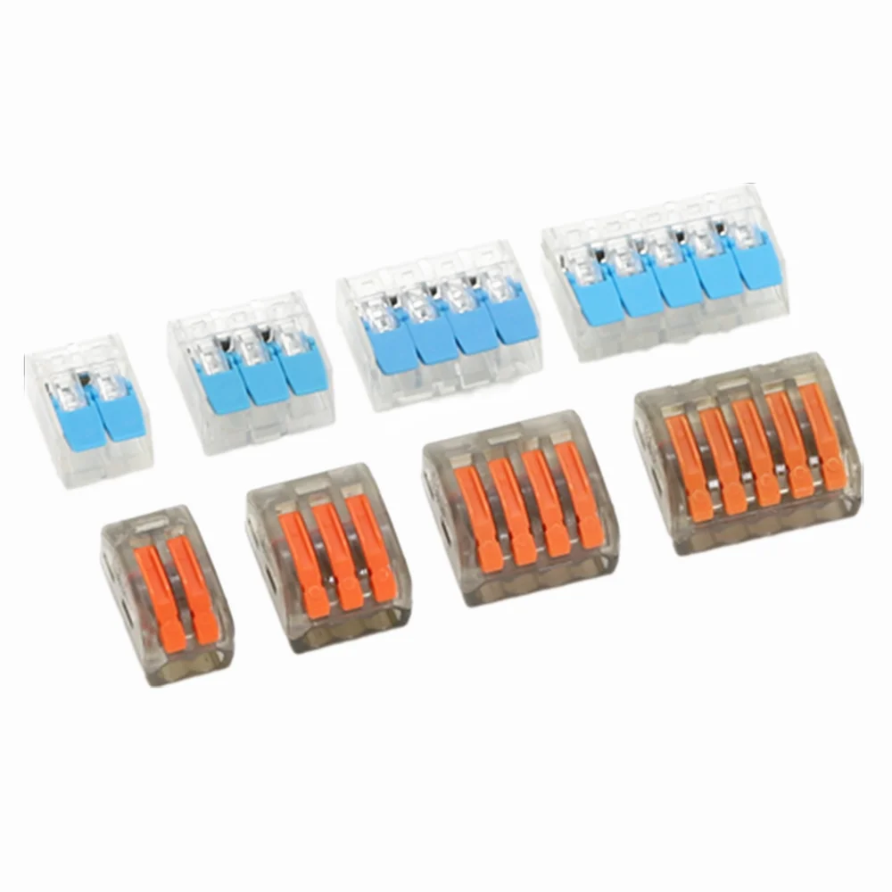 

wire connector 221 Series Fast mini pins Wire Connector,Universal wiring plug in cable Connector,push-in Terminal Block connect