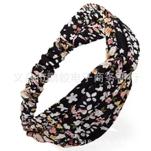 Европейская и американская повязка для волос в стиле ретро, эластичная перекрестная повязка для волос, Детские аксессуары для волос, Пляжная повязка для волос, аксессуары для волос