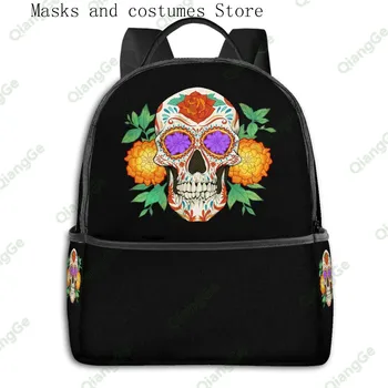 

Day Of The Dead Skull Backpack Hiking Trekking Backpack Sports Climbing Shoulder Bags Tactical Camping Outdoor Military