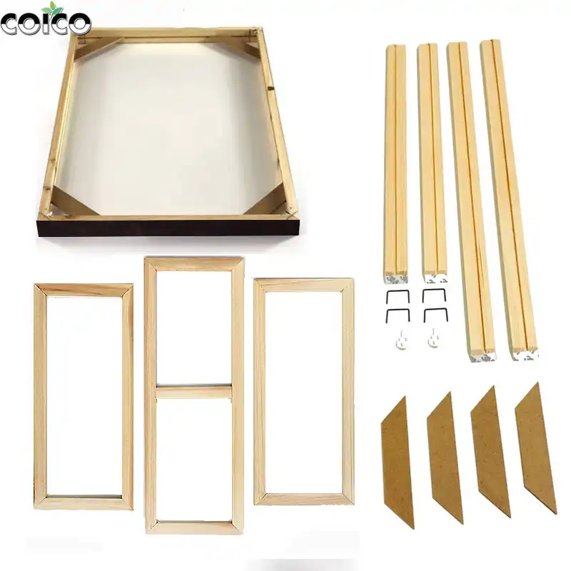Set Di Cornici In Legno Fai Da Te Per Pittura A Olio Su Tela Di Grandi Dimensioni 50x70 Cornice Per Foto In Legno Poster Personalizzato Cornice Per Tela Naturale Da Parete Frame