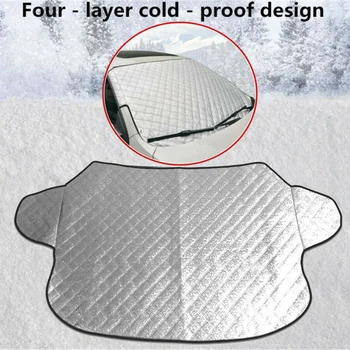 

Ice Windshield Truck Cover 143*90CM Aluminum Film Anti-ultraviolet Car