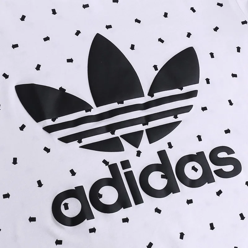 Новое поступление оригинальные мужские футболки с тройной фольгой Adidas Originals