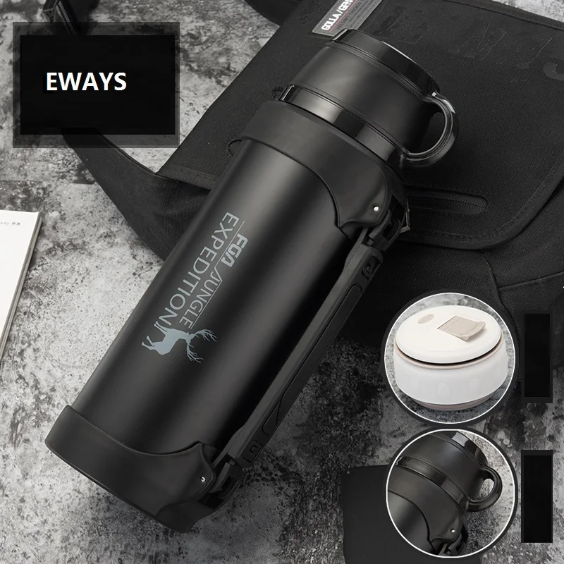 1l Large Thermal Water Bottle For Tea Hot & Cold Coffee Thermos 316  Stainless Steel Vacuum Sealed Insulated Flask Bottle Travel - Vacuum Flasks  & Thermoses - AliExpress