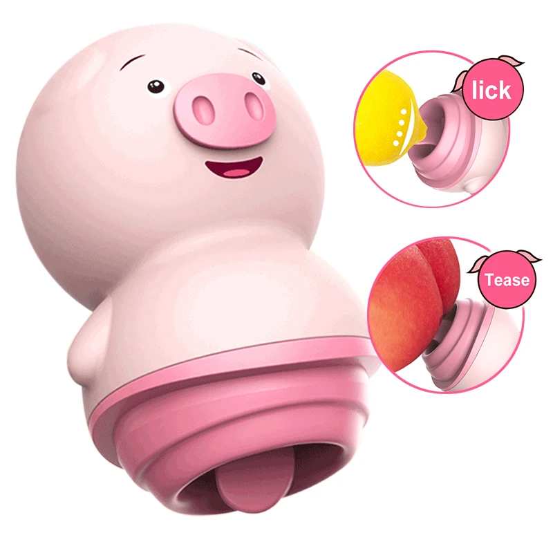 pink tongue toy