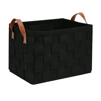 

Household Felt Dirty Clothes Baskets Storage Baskets Creative Household Items Folding Laundry Baskets