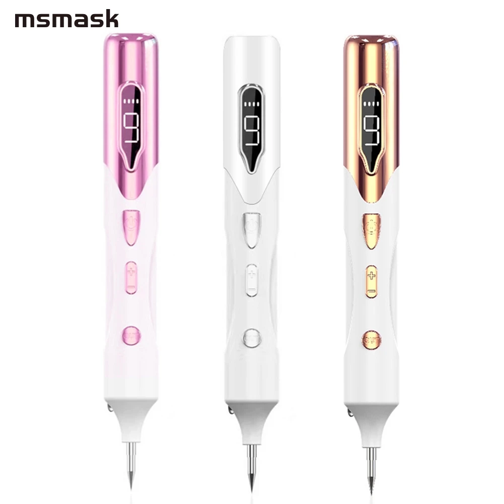 9 Level LCD Face Skin Dark Spot Remover Mole Tattoo Removal Laser Plasma Pen Machine Facial Freckle Tag Wart Removal Beauty Care