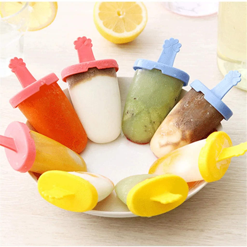 Silicone Popsicle Mold Ice Molds Classic Trays Reusable 3PCS | Дом и сад