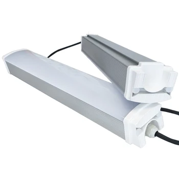 

IP65 T8 LED Tri-Proof Lighting CE RoHS UL Batten Tube Fixture Lamp 1.5m 5FT 60W 80W Project Building Office Market Light