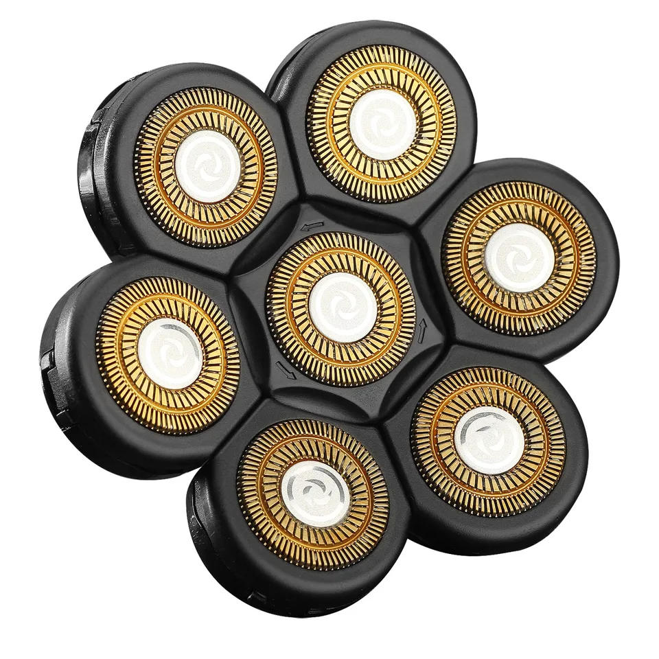 7 Blades Shaver Replacement Heads