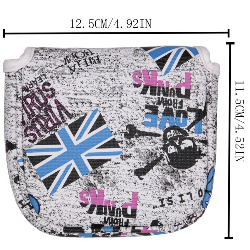 1 шт. квадратный Магнитный чехол с изображением флага Великобритании|Клюшки для