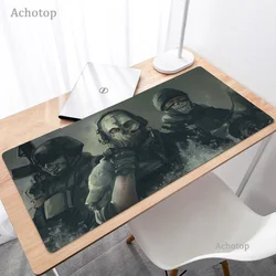 Mousepad com borda de bloqueio, venda imperdível, forro de mesa para mouse, pc gamer, computador, mousepad, grande, teclado