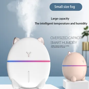 

ELOOLE 200ML Humidifier Mini Night Lamp Bedroom Office Car USB Automatic Power Off Quiet Work Relieve Dry Spray Nonradiative