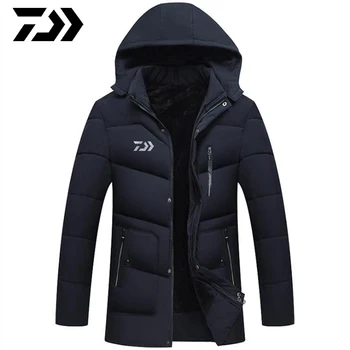 

Reflective Daiwa Fishing Clothing Keep Warm Plus Velvet Hiking Windproof Dawa New Clothes Fishing Jacket Fishing Clothes
