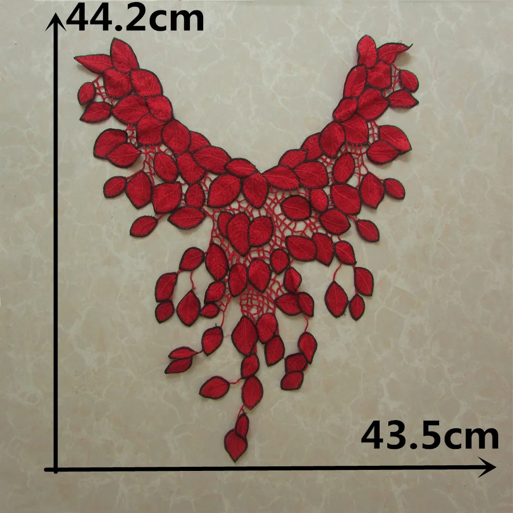 Embroidery Laces craft Materials for Sewing Lace top Embroidered fabrics for dresses Lace Collar Baby hair bands Accessories