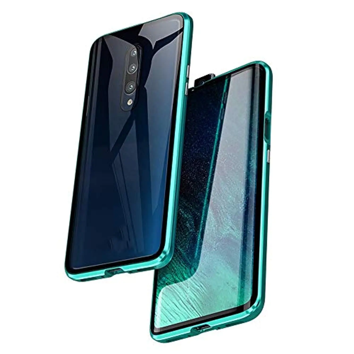 360 чехол из стекла с полной защитой 9H для Xiaomi mi 9T Pro 9 Red mi Note 8 Pro K20, чехол с магнитной адсорбцией, металлический алюминиевый бампер