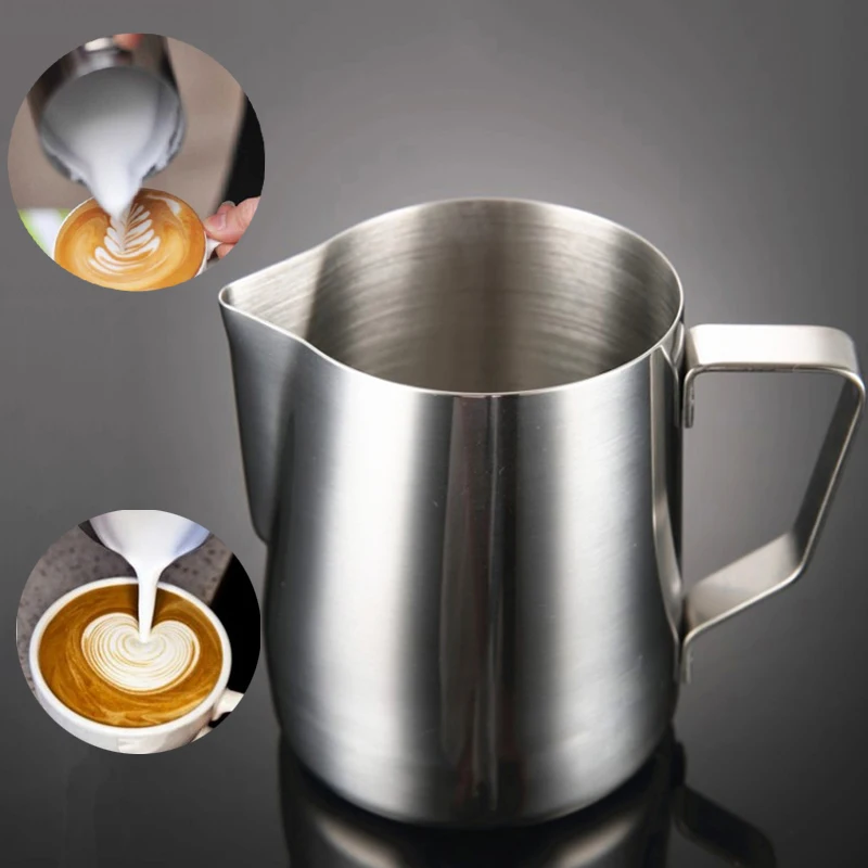 Hot!Stainless Steel Espresso Coffee Pitcher Craft Latte Milk Frothing Jug 4 Size