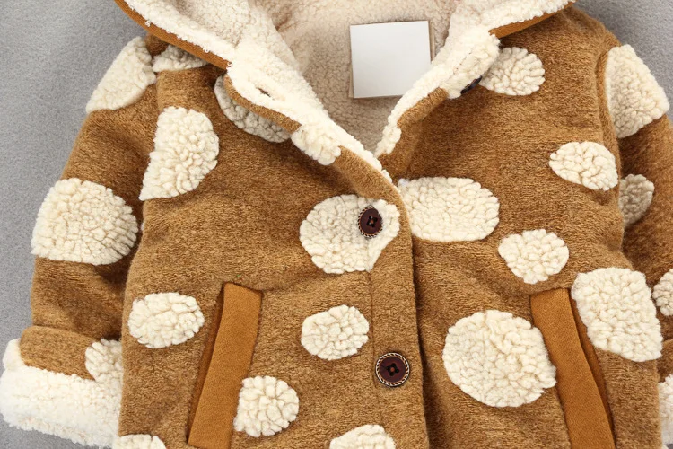 New Winter Children's Jacket Boys Girls Hoodied Animal Overcoat Warm Outfit Outwear One Piece Children Clothing Set Gift