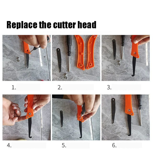 Csempe Szépségvarrás Tisztító Szerszám Javító Horogkés Kerámia Rés Fúró Bit Padló Fal Varrás Cement Öltöny - Image 4