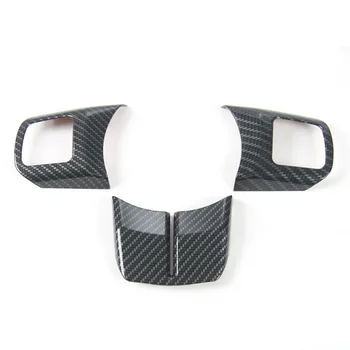 

Accessory Steering Wheel Decor Cover ABS 3pcs/Set Steering Wheel Cover