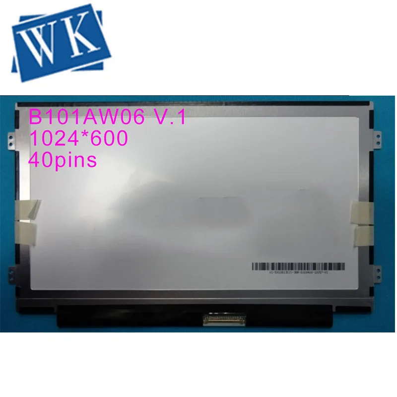 10,1 дюймов ноутбук ЖК-экран B101AW06 V1 для Packard Bell N450 PAV80 Aspire One PAV70 WSVGA Тонкий светодиодный