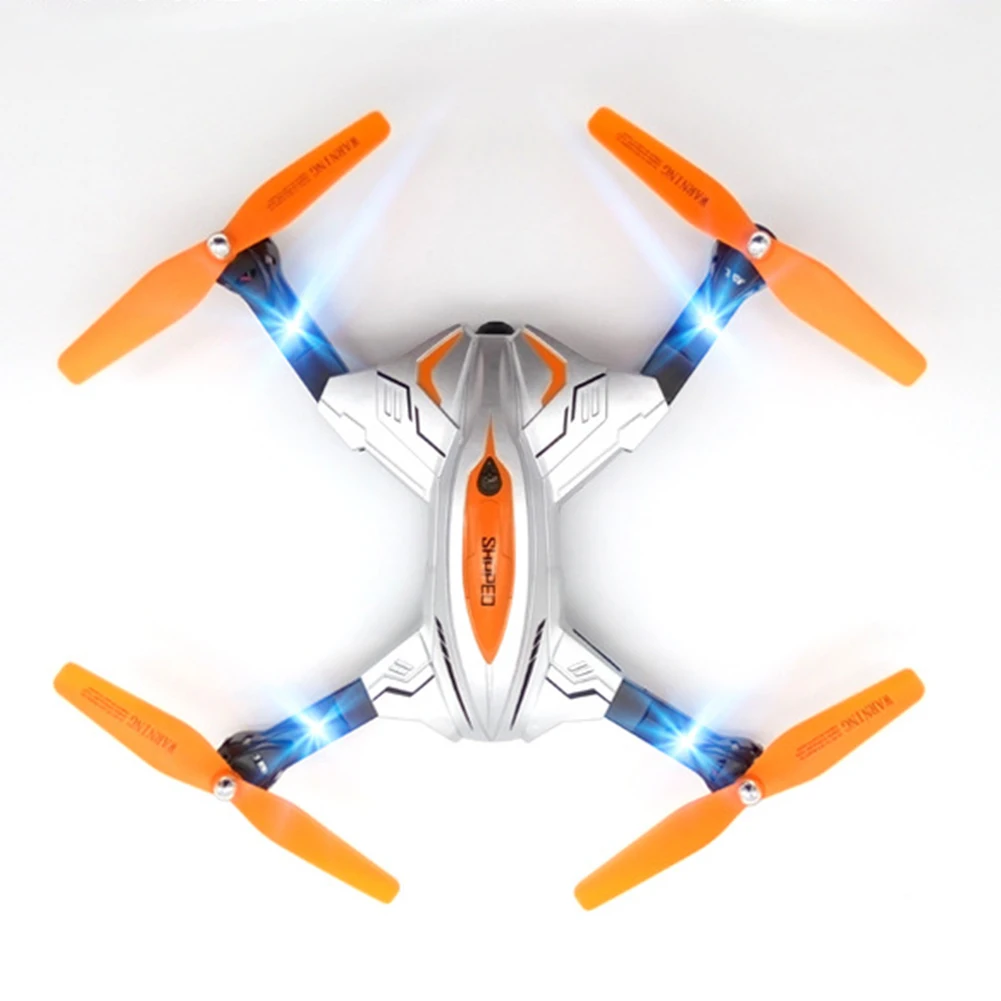 6Axis Gyro Беспроводной дистанционного Управление Квадрокоптер беспилотный летательный аппарат вертолет Камера Quadcopter Drone - Цвет: Белый
