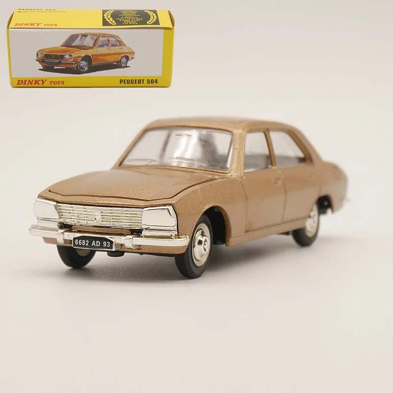 DINKY TOYS 1/43 PEUGEOT 504 литые модели автомобиля металлические игрушки коллекционные