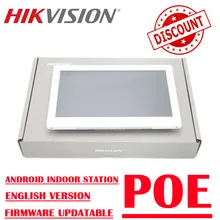 New Hikvision DS-KH9510-WTE1 10 Inch TFT Screen Indoor Monitor Multi-Language ,POE,app Hik-connect,WiFi,Video intercom