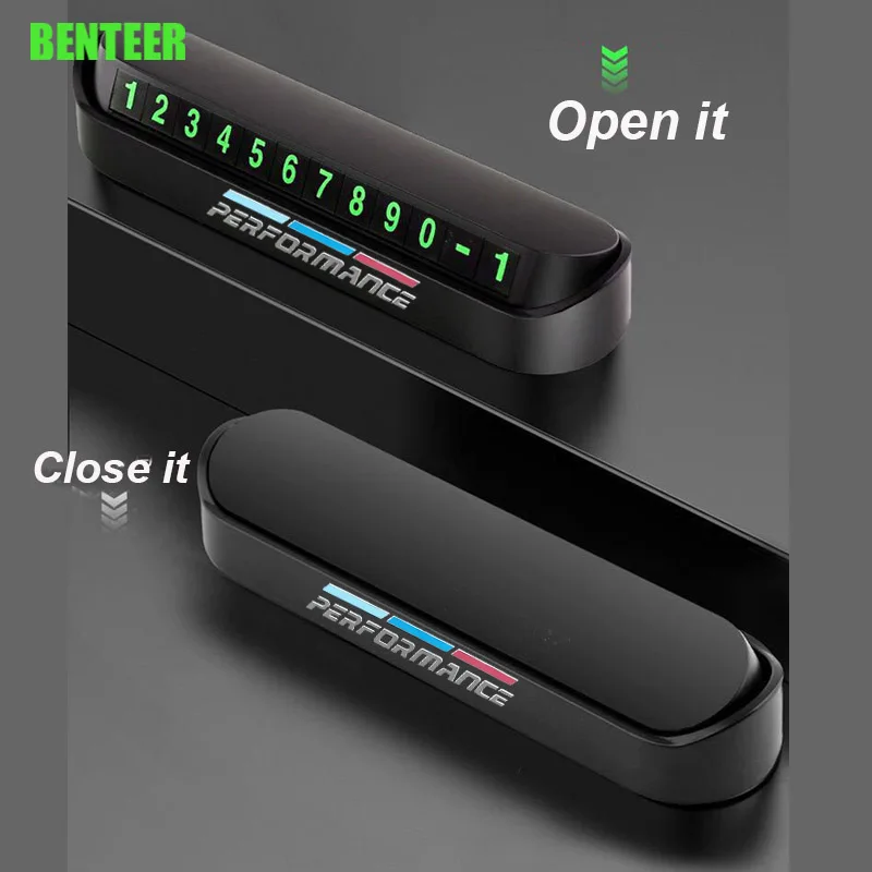 

Temporary Car Parking Card car interior accessories sticker for E30 E34 E36 E39 E46 E60 E61 E70 E71 E87 E90 F10 F20 F30 M3 M5