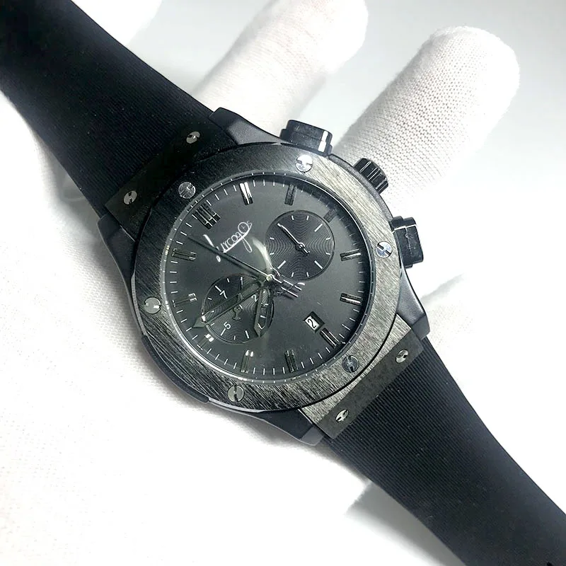 

2019 new Men's Watch luxury Fashion Design Visible Automatic black glide smooth sports Wristwatch