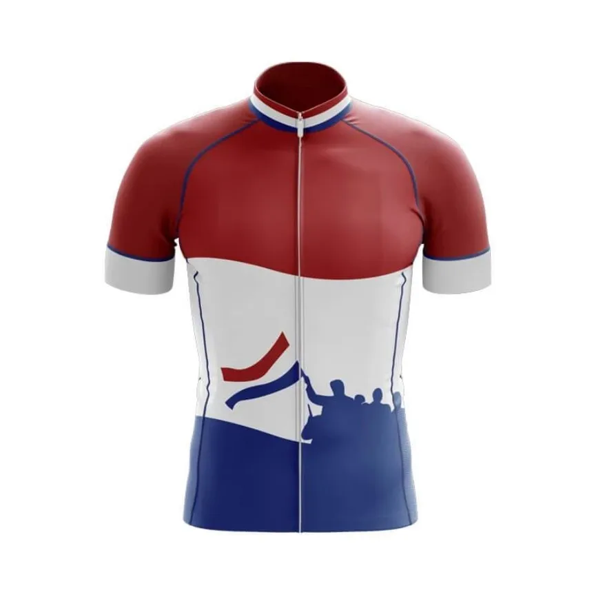 Новая команда Нидерландов майки для велоспорта Одежда для велосипеда короткий рукав велосипедный костюм Одежда для шоссейного велосипеда дышащая гелевая прокладка велосипедные наборы - Цвет: Черный