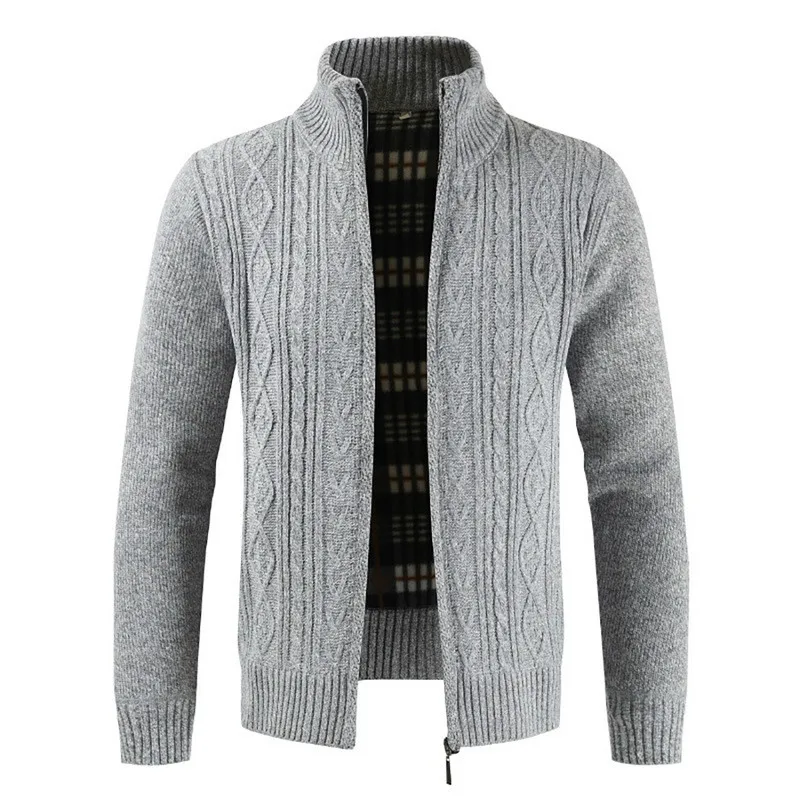 

Sweaters Men New Autumn Sweater Cardigan Homme Business Slim Fit Knitwear Warm Outwear Men Solid Winter Jumper Sweaters