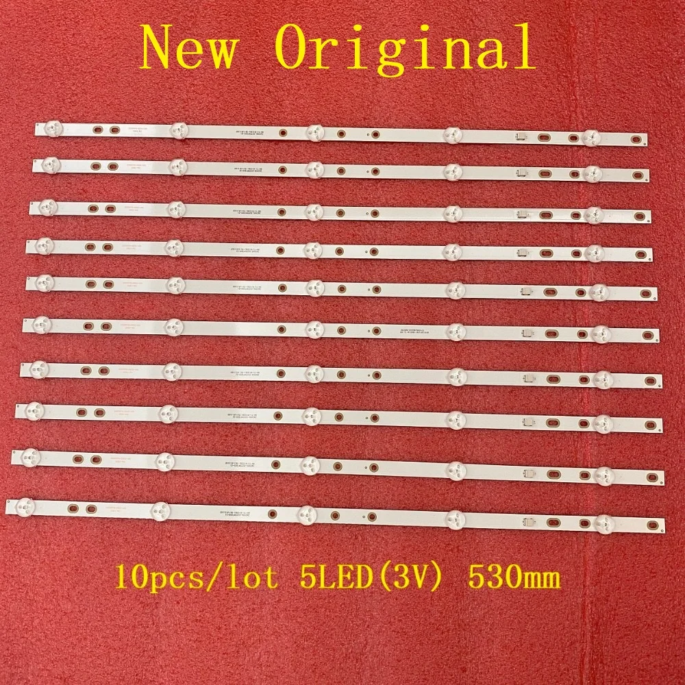 wireless led light strips LED Backlight strip(10)For BBK 55LEX-5022/ft2c 55LEX-6027 55lEX-6039 TI5510DLEDDS 2W2006-DS55M7800-01 DS55M78-DS02-V01 DSBJ-WG battery powered led strip lights with remote