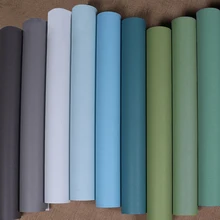 Стиль скандинавские современные обои для стен сплошной шелк цвета текстурированная настенная бумага для стен ткань спальня настенная бумага зеленый синий