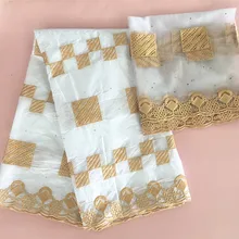 Getzner с камнями высокого качества brode getzner французская кружевная ткань парча в Гвинейском стиле 5+ 2 ярдов/партия