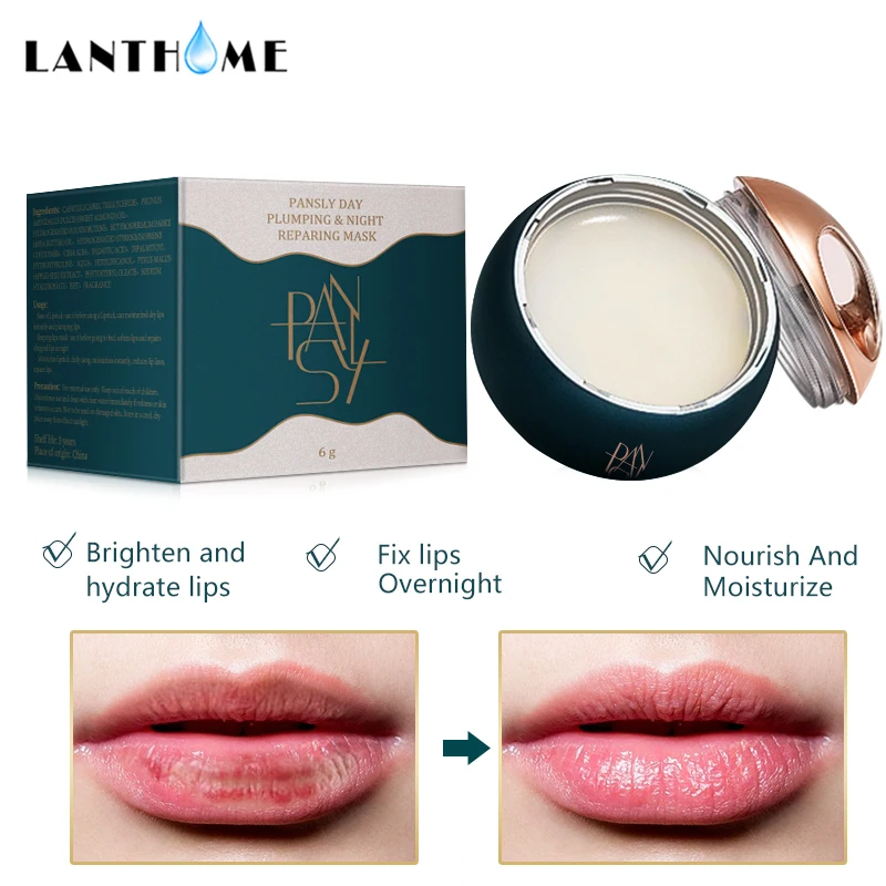 

Repair Lip Balm Lasting Moisturizing Deep Hydrating Lip Scrub Natural Organic Lip Mask Remove Fine Lines Improve Dry Lip Care