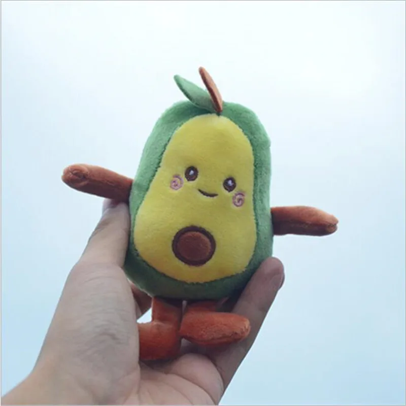 부드러운 봉제 식물 아보카도 봉제 인형, 어린이 장난감 선물, 크리스마스 날 선물, 12cm, 1 개