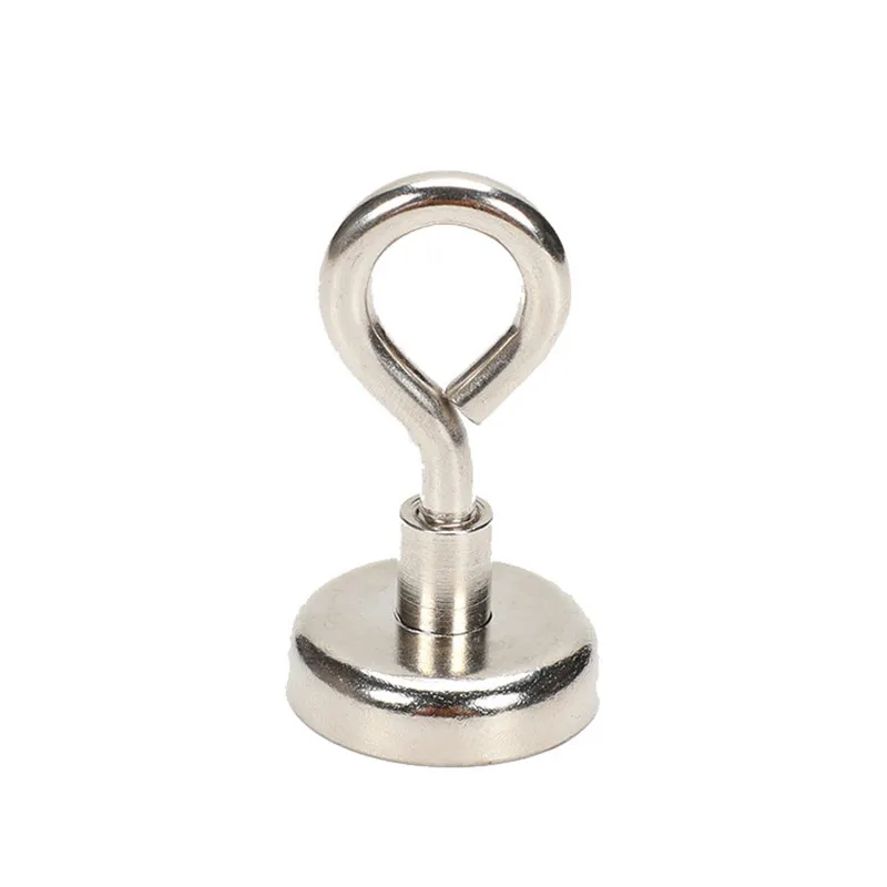 5Pcs Magnetic Hanging Hooks Strong Magnet Neodymium Strong Rare Earth magnet Hanger for Home Kitchen Wall Hook