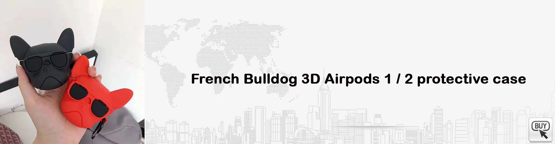 3D мягкий KA-WS Япония курортного сезона на крепление Fuji Apple Airpods 1/2 Универсальный Защитный чехол Крышка