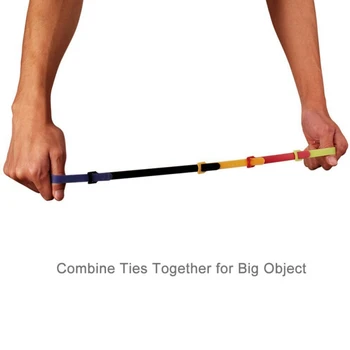 

NEW 100PCS reusable cable ties 6 Inch / 150mm Velcro tie-t wire storage cable computer data cable power cable tie wire