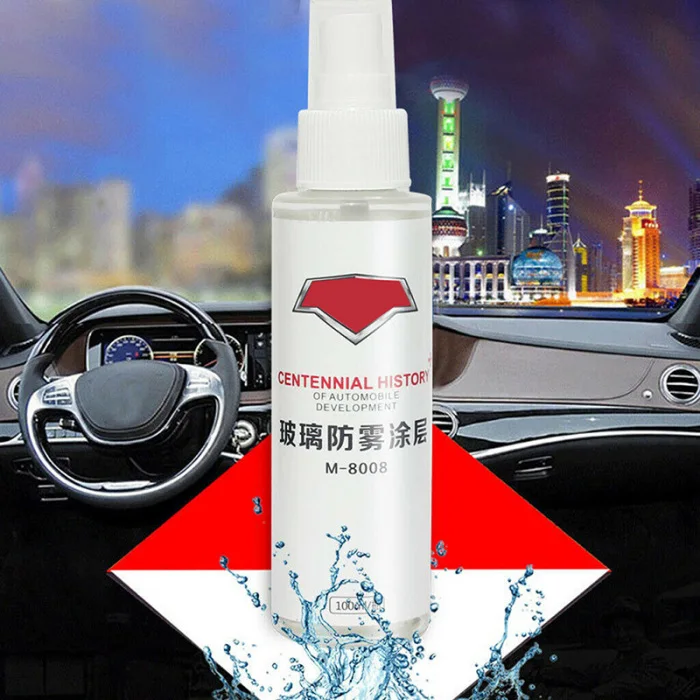 100ML Car Hydrophobic Coating Waterproof Windshield Paint Rearview Mirror Coating Car Mirror Antifogging Agent E2S