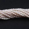 Fine Jewelry Hot Selling Chinese Akoya Round Shape Natural White Color Pearl Strand 2