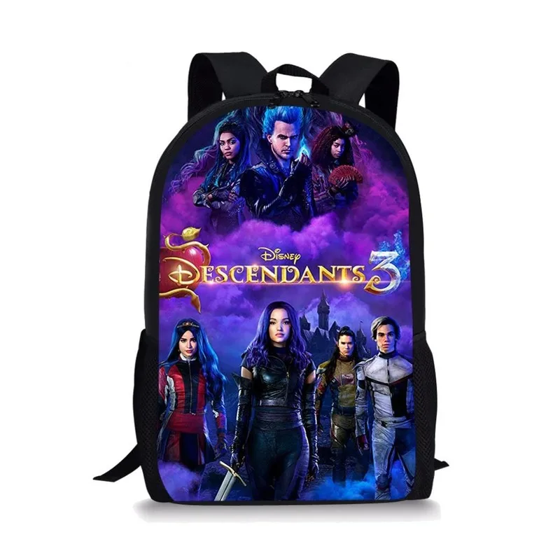 

New Descendants Students School Bag for Girls Teenagers Backpack School Supplies Package Shopping Shoulder Bag Women Mochila